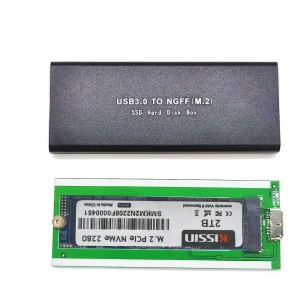 حافظة هارد M2 BOX USB to SSD M2 NGFF
