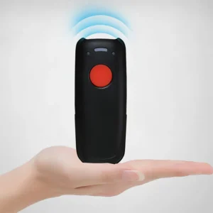 قارئ باركود محمول لاسلكي + بلوتوث للكمبيوتر والأجهزة المحمولة +3600 - 1D 2D QR