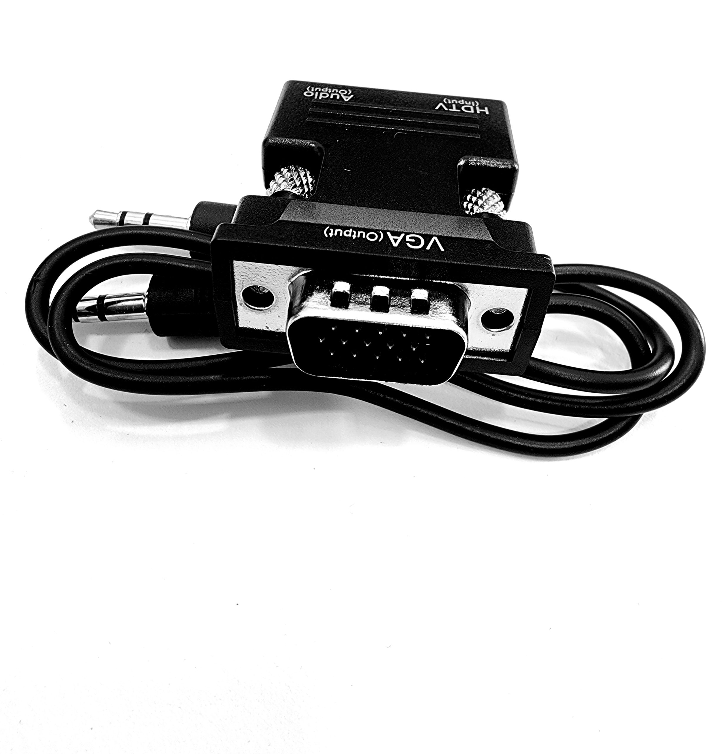 Converter HDMI to VGA with Audio محول مع صوت