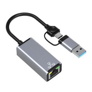 تحويل من USB - Typ-C الى شبكة ايثرنت