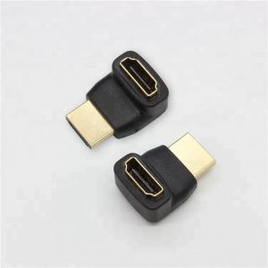 وصلة HDMI ذكر الى انثى زاوية قائمة