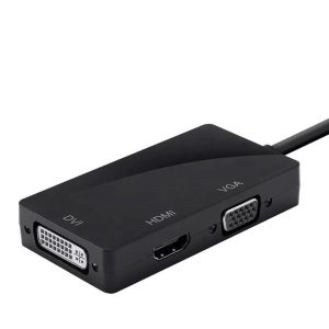 تحويل من MINI DP الى HDMI + VGA + DVI