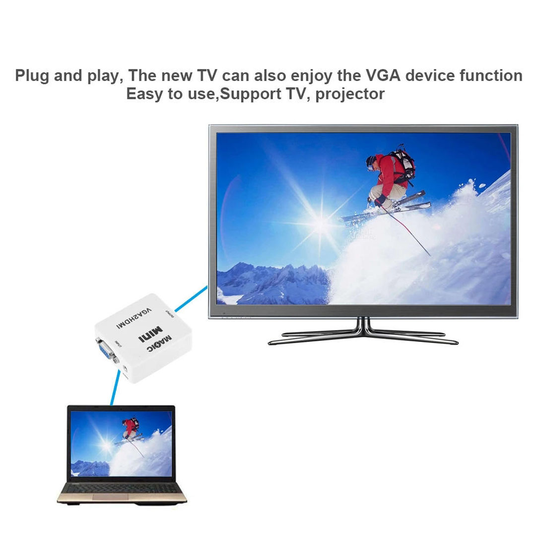 تحويل من VGA الى HDMI
