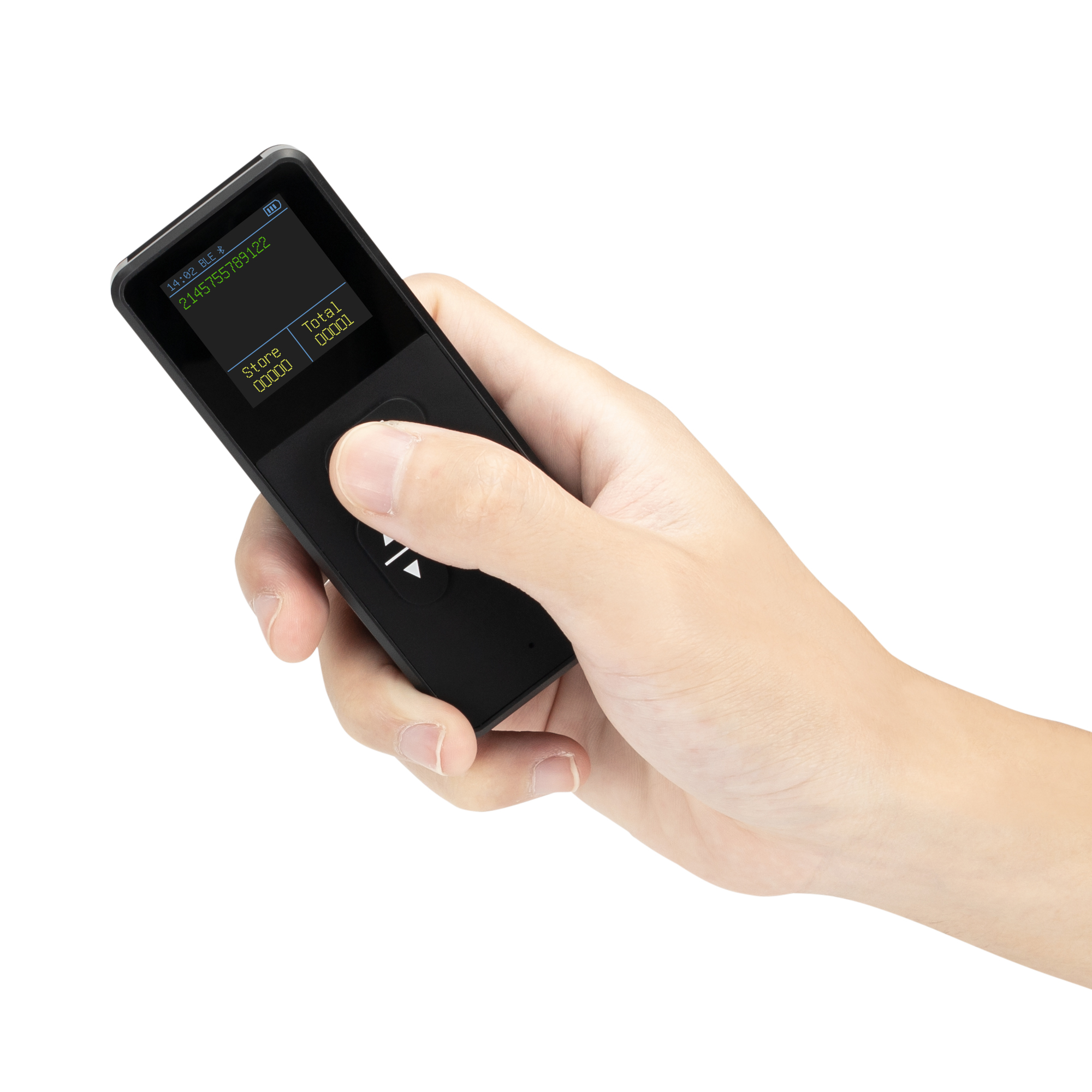 قارئ باركود محمول لاسلكي بلوتوث للكمبيوتر والأجهزة المحمولة 3100 - 1D 2D QR